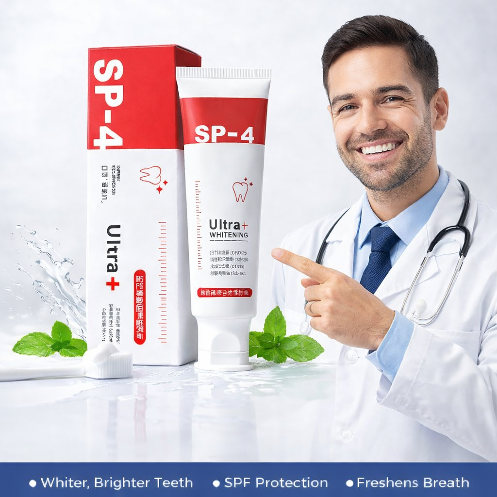 SP-4 Probiotic Brightening Toothpaste – (Buy 1 Get 1 Free)