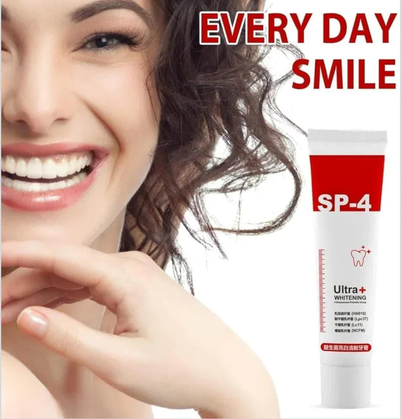 SP-4 Probiotic Brightening Toothpaste – (Buy 1 Get 1 Free)