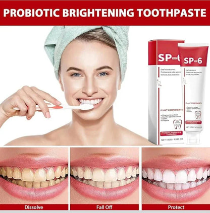 SP-4 Probiotic Brightening Toothpaste – (Buy 1 Get 1 Free)